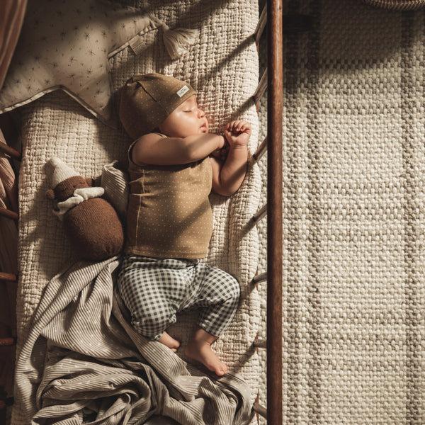 the-printed-blanket-golden-gingham Lovely Littles - Sophia's StyleBlanket-1